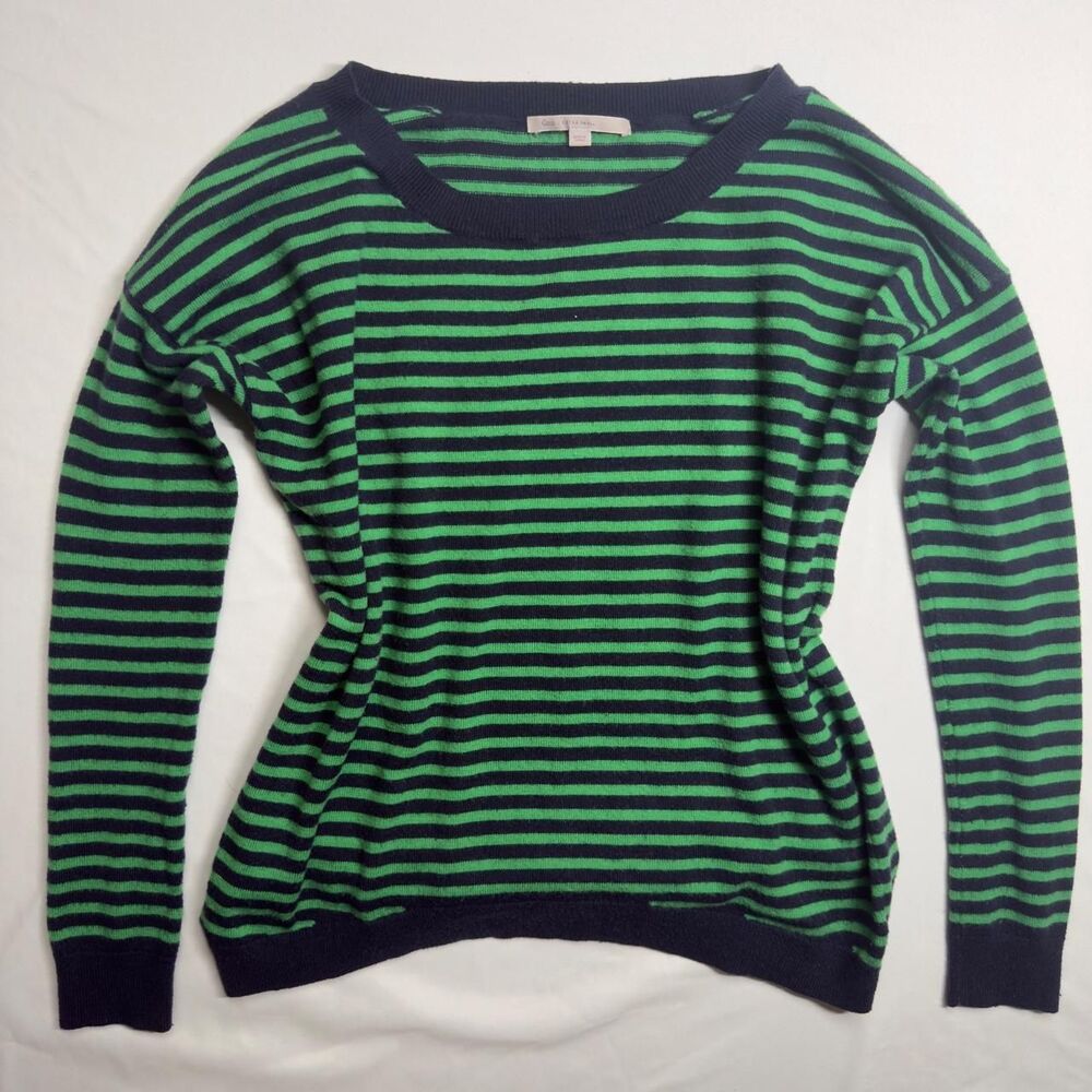 Gap Women's Green and Navy Jumper